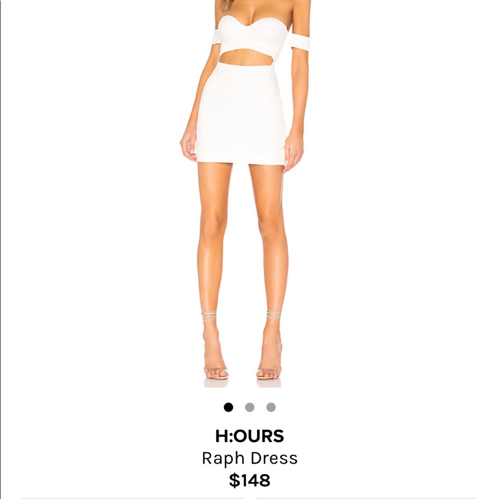 H:ours Ralph Dress white